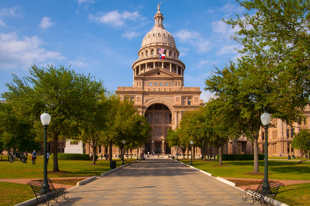 The Texas State Capitol Building. (Source: StuSeeger on Flickr. Some rights reserved.)